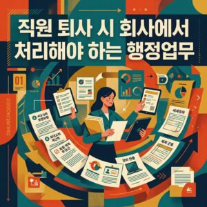 직원 퇴사 시 회사에서 처리해야 하는 행정업무